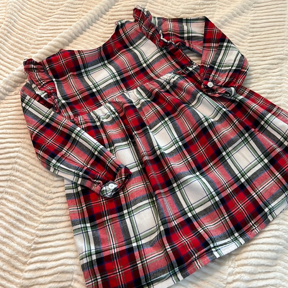 Plaid Flannel Holiday Dress